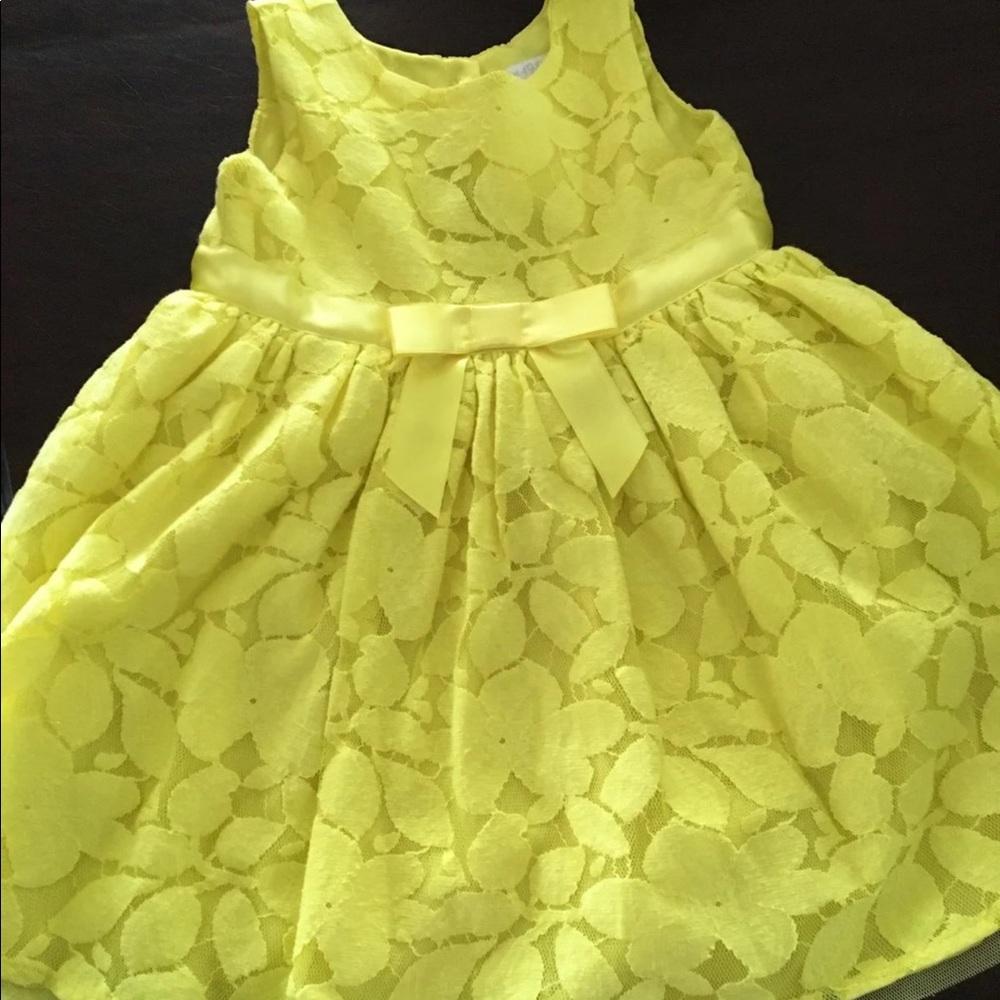 Yellow toddler dress